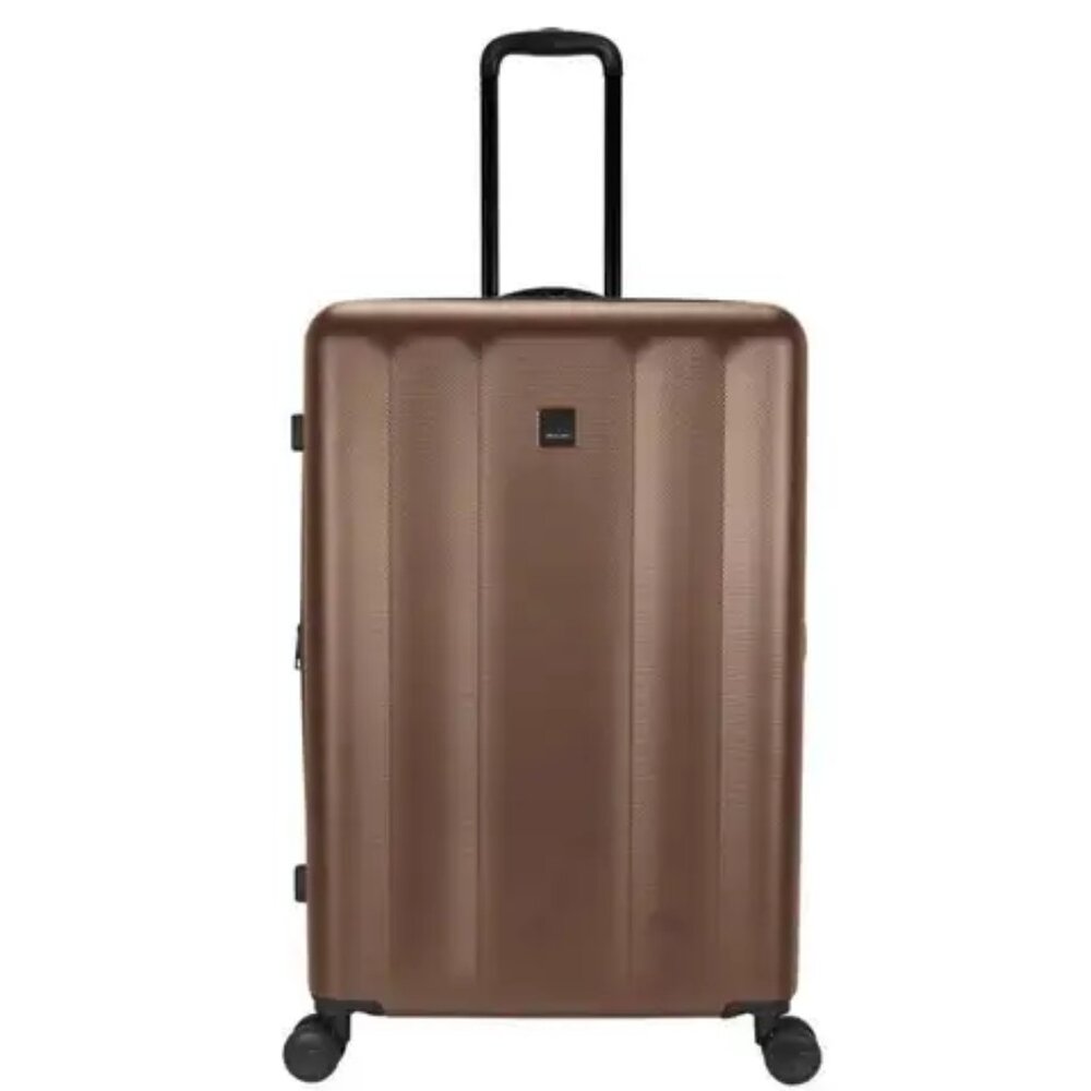 Skyline Hardside Large Checked Spinner Suitcase